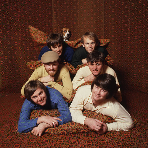 The Beach Boys (and some random dog) in 1967